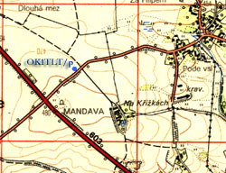 Mapa MANDAVA